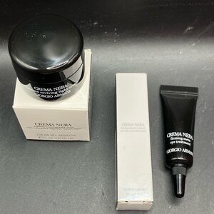 Giorgio Armani Crema Nera Lot Supreme Reviving Light Cream & Meta Eye Treatment
